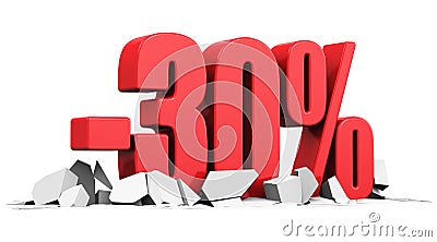 Sale and discount advertisement concept Stock Photo