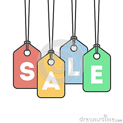 sale icon. Vector Illustration