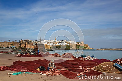 Sale, Morocco - March 06, 2017: View of Medina Rabat, Morocco Editorial Stock Photo