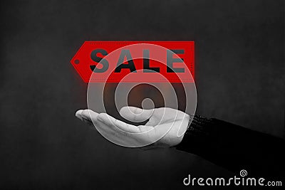 Sale and Promotional Concept Stock Photo