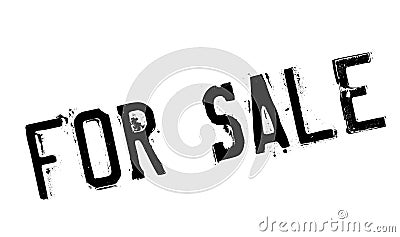 For Sale rubber stamp Stock Photo