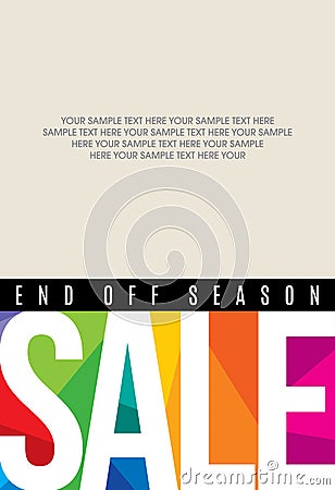 Sale shopping background and label for business promotion Vector Illustration