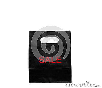 Sale shopping bag Stock Photo