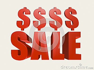 Sale Sign Stock Photo