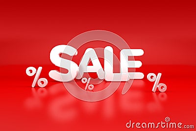 Sale sign with price reductions blank Stock Photo