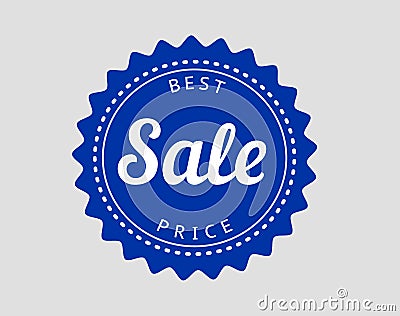 Sale Sing Tag. Vector Icon Template Design. Sticker Price Vector Illustration