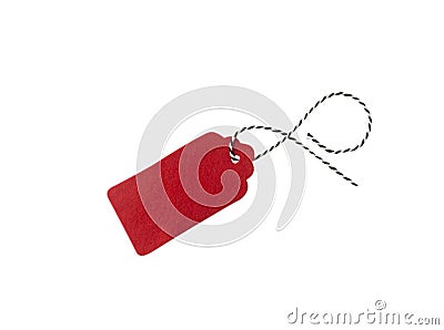 Sale tag. Shopping time. Gift labels, isolated on white background. Stock Photo