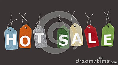 Sale tage Stock Photo