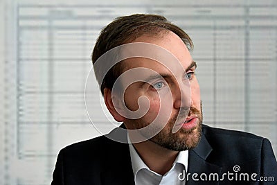 Sales conversation Stock Photo