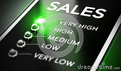 Sales Management Stock Photo