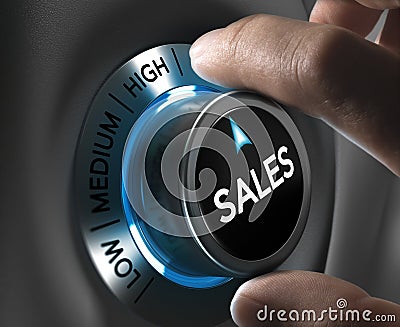 Sales Strategy Concept Image Stock Photo