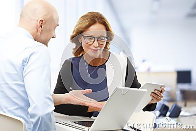 Sales team Stock Photo