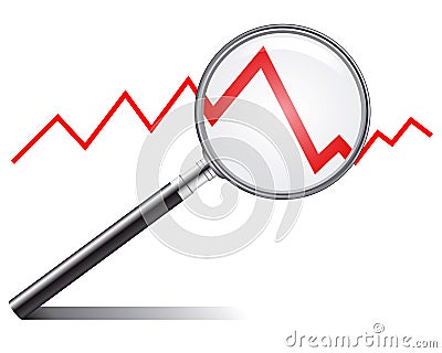 Sales trend Vector Illustration