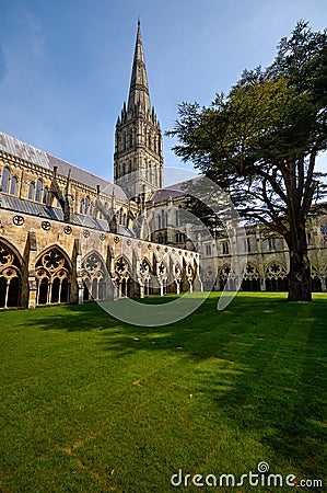 Salisbury Cathedral Stock Photo