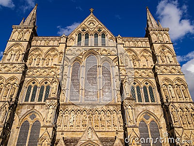 Salisbury Cathedral Stock Photo