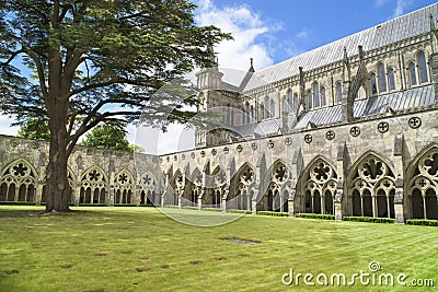 Salisbury Cathedral Stock Photo