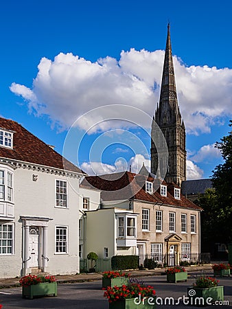 Salisbury Historic Buildings Stock Photo