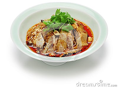 Saliva chicken, mouthwatering chicken, China Sichuan cuisine Stock Photo