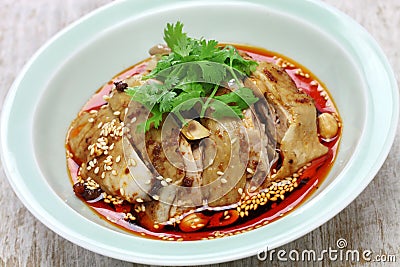 Saliva chicken, mouthwatering chicken, China Sichuan cuisine Stock Photo