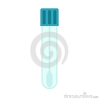 Saliva test icon Vector Illustration