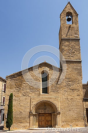 Salon-de-Provence (France): historic church Stock Photo