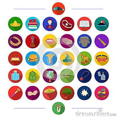 , salon, hotels, nature and other web icon in flat style. and other web icon in flat style. icons in set collection. Vector Illustration