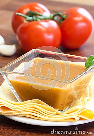 Salsa sauce Stock Photo