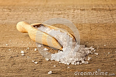 Salt Crystals Stock Photo