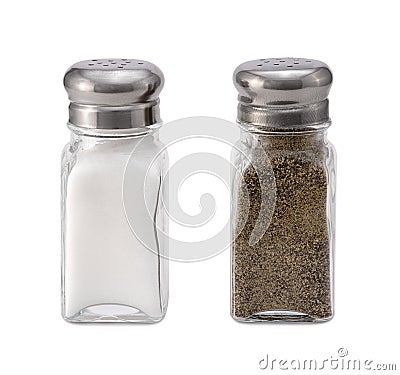 Salt and Pepper Stock Photo