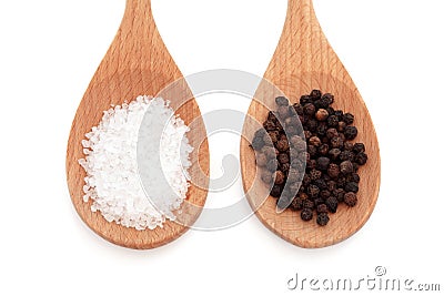 Salt and Pepper Stock Photo