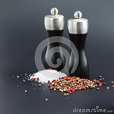 Salt and pepper Stock Photo