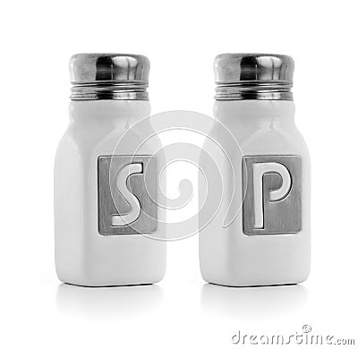 Salt And Pepper Stock Photo