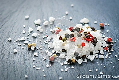 Salt and pepper Stock Photo