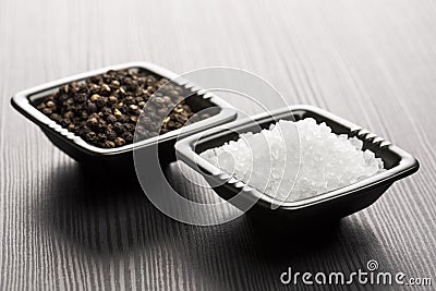 Salt and pepper Stock Photo