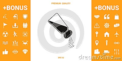 Salt or pepper shaker Vector Illustration