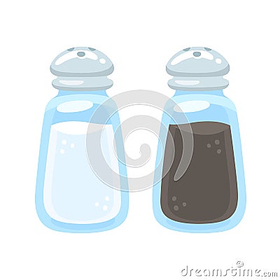 Salt and pepper Vector Illustration