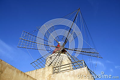 Salt production Stock Photo