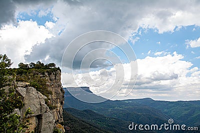 Salt Sallent Rupit village in Catalonia, Spain. Stock Photo