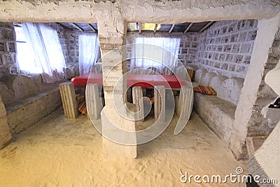 Salt sculptures, Salar De Uyuni Bolivia Editorial Stock Photo