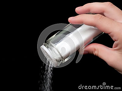 Salt shaker Stock Photo