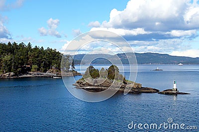 Salt Spring Island Stock Photo