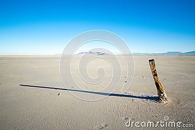 Saltair Ruins Near Great Salt Lake Stock Photo