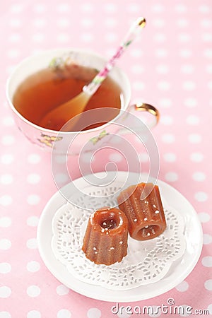 Salted Caramels Stock Photo