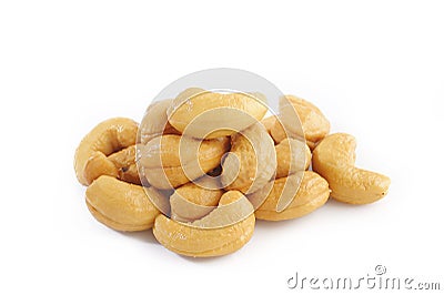 Salted cashews Stock Photo