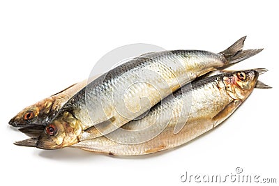 Salted herring fish Stock Photo