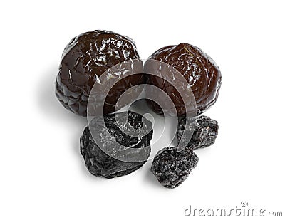 Salted pickled plums candy chinese Stock Photo