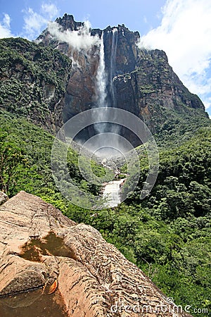 Salto Angel, Venezuela Stock Photo