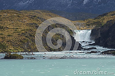 Salto Grande, Torres del Paine National Park, Chile Stock Photo