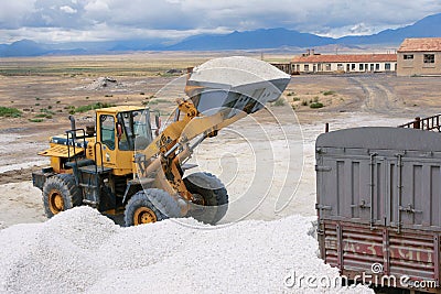 Saltworks Editorial Stock Photo