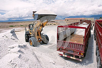 Saltworks Editorial Stock Photo